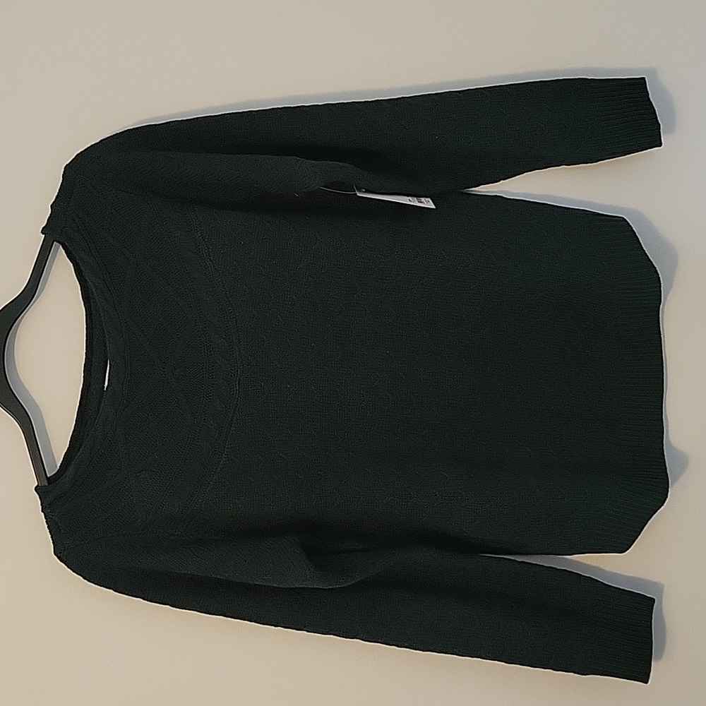 Croft & Barrow Cable Knit Sweater, Size Small